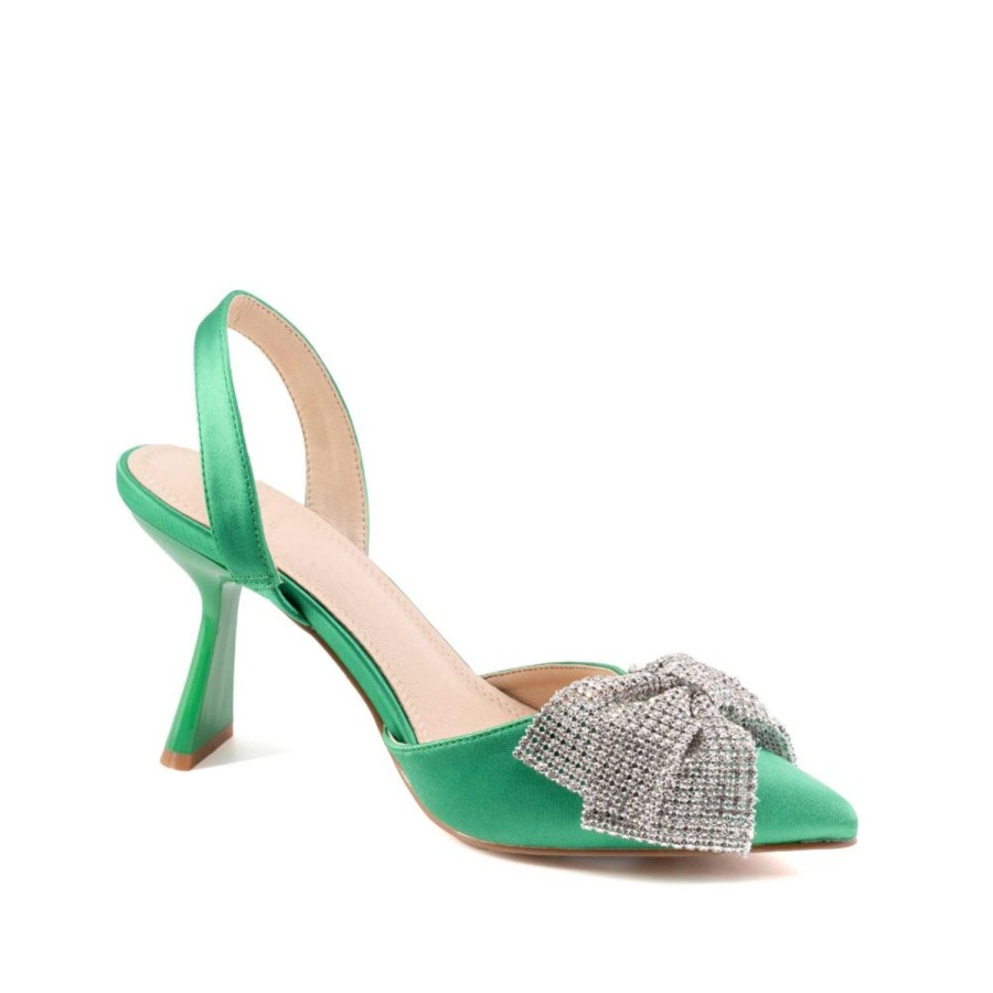 Scarpe twentyfourhaitch | Ameena Verde Bandiera