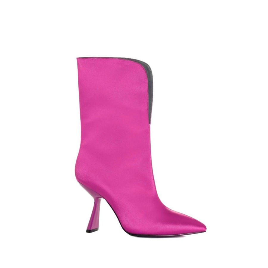 Scarpe twentyfourhaitch | Calendula Satin Easy Fuxia