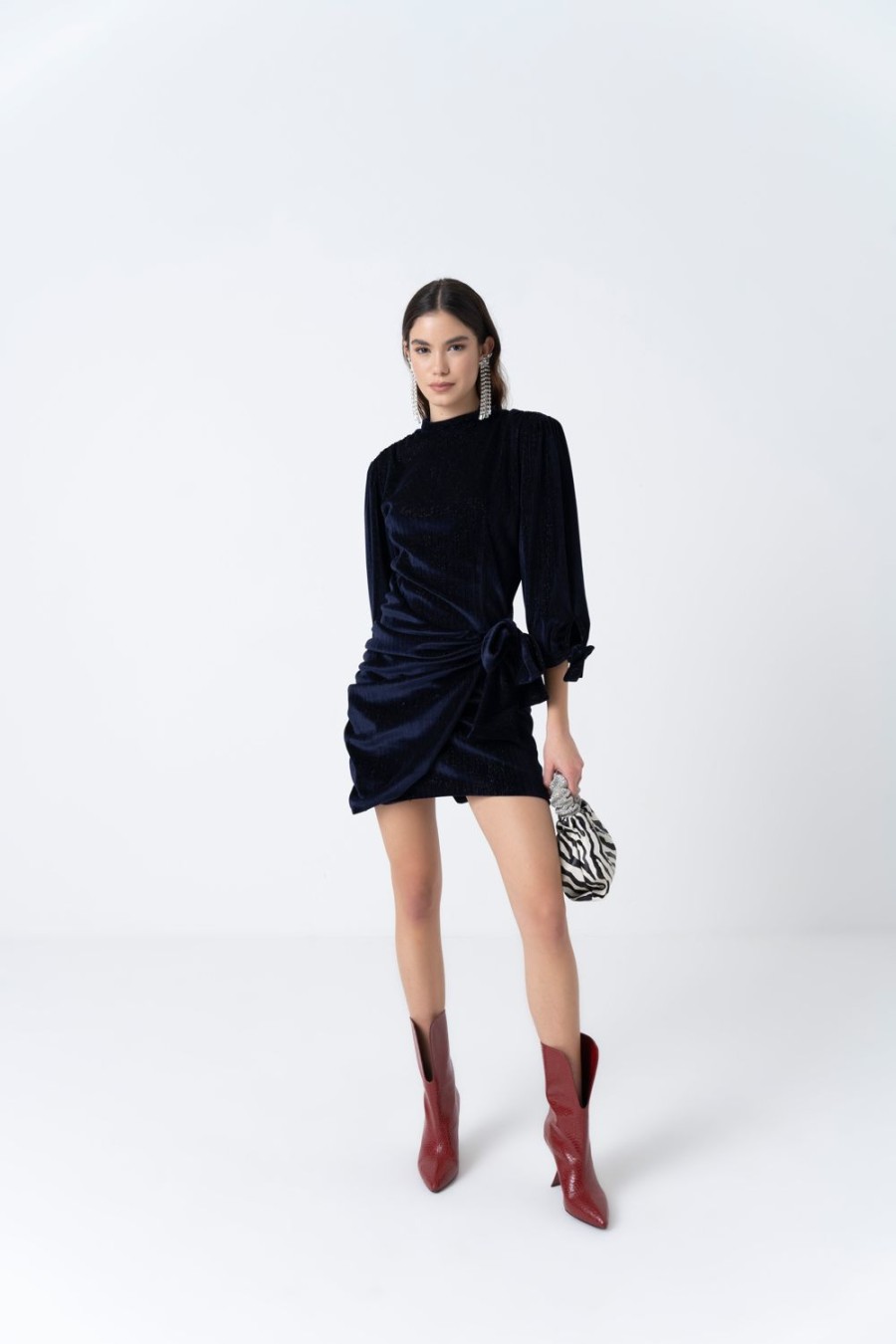 Abbigliamento twentyfourhaitch | Fotinia Velvet Blu Notte